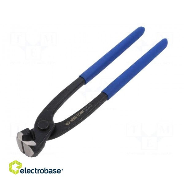 Pliers | end,cutting,elongated | PVC coated handles | 254mm image 1