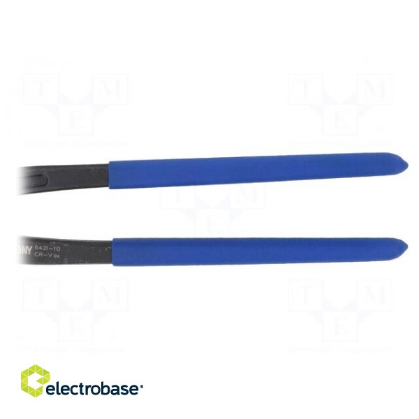Pliers | end,cutting,elongated | PVC coated handles | 254mm image 2