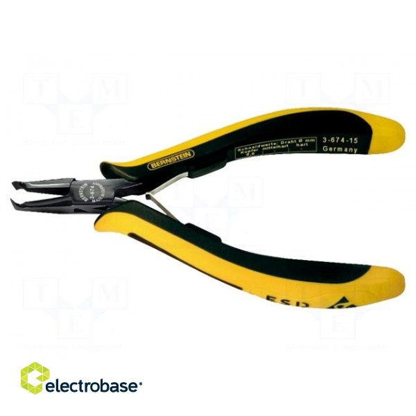 Pliers | end,cutting,precision | ESD | 130mm | without chamfer