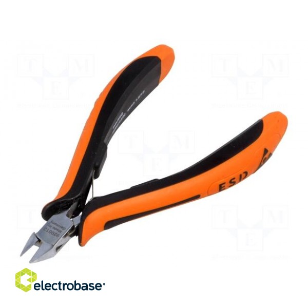 Pliers | side | ESD | two-component handle grips | Pliers len: 120mm image 1
