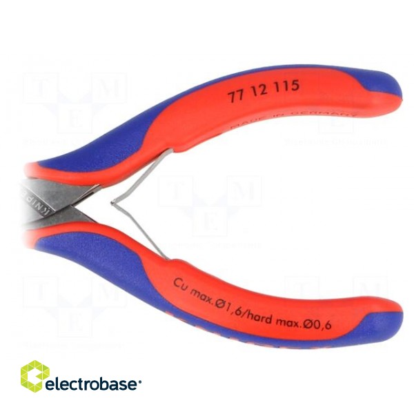 Pliers | side,cutting | 115mm | with side face image 2