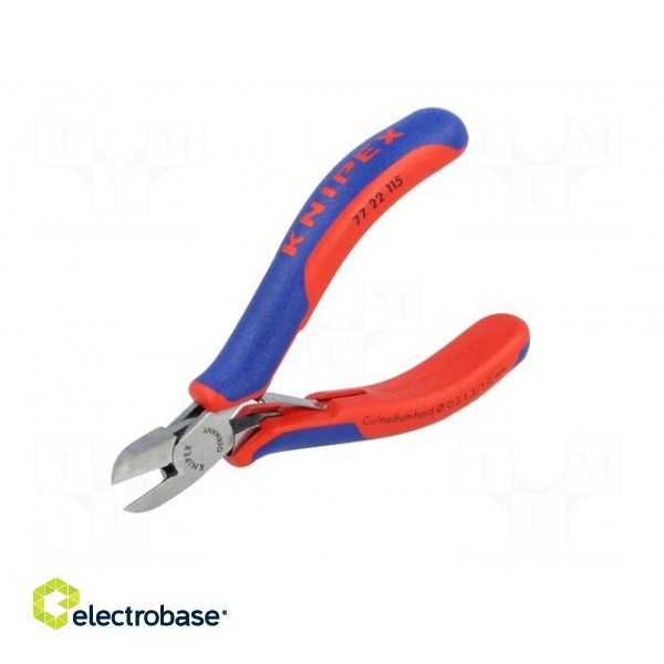 Pliers | side,cutting | Pliers len: 115mm | Cut: without chamfer image 6