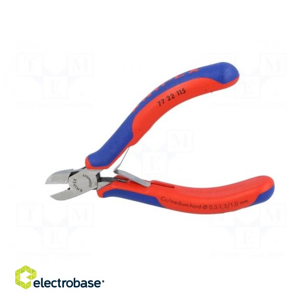 Pliers | side,cutting | Pliers len: 115mm | Cut: without chamfer image 7