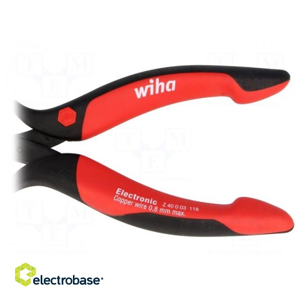 Pliers | side,cutting | Pliers len: 118mm | Cut: without chamfer image 4