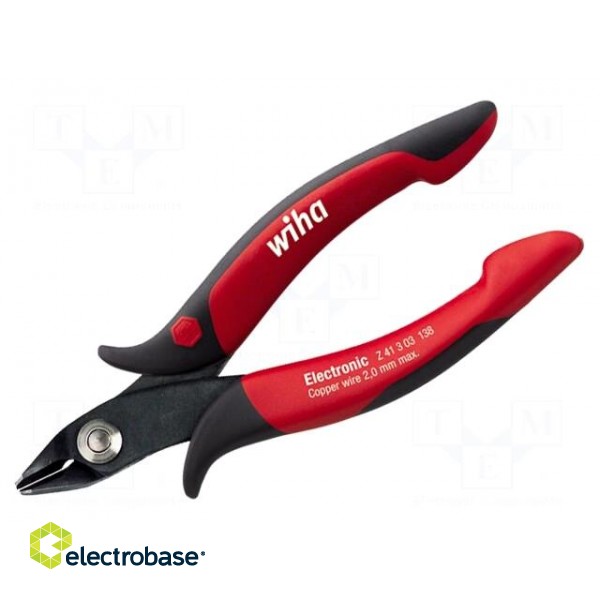 Pliers | side,cutting | 138mm | with side face image 1