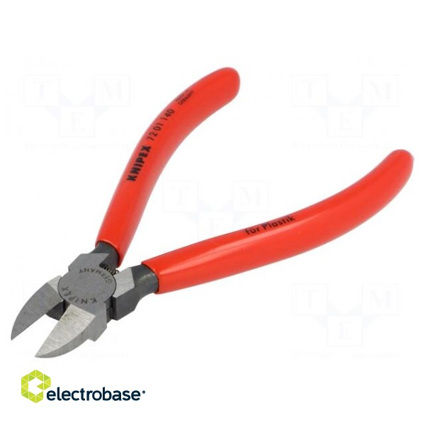 Pliers | side,cutting | 140mm | without chamfer image 1