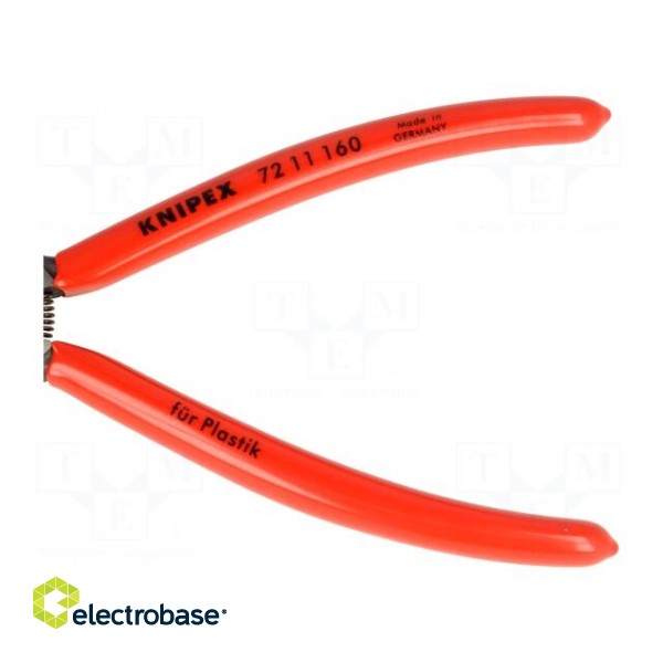 Pliers | side,cutting | Pliers len: 160mm | Cut: without chamfer image 4
