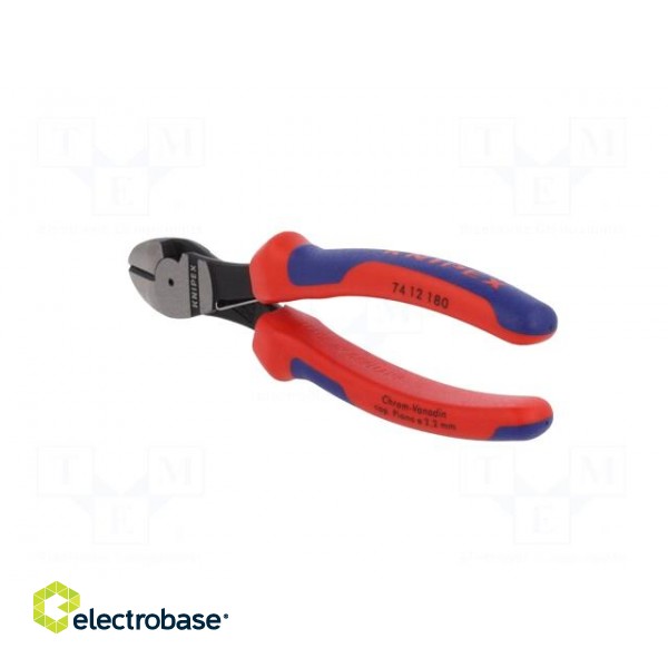Pliers | side,cutting | 180mm | with side face image 7