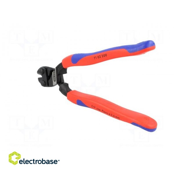 Pliers | side,cutting | Pliers len: 200mm | Cut: with side face image 6