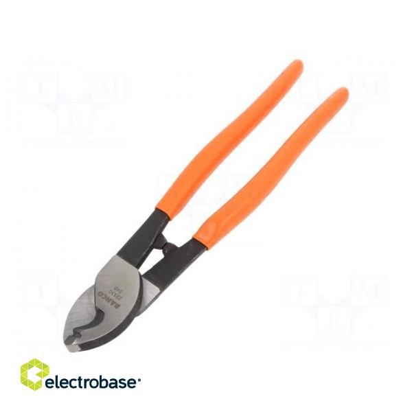 Pliers | side,cutting | forged,PVC coated handles image 1