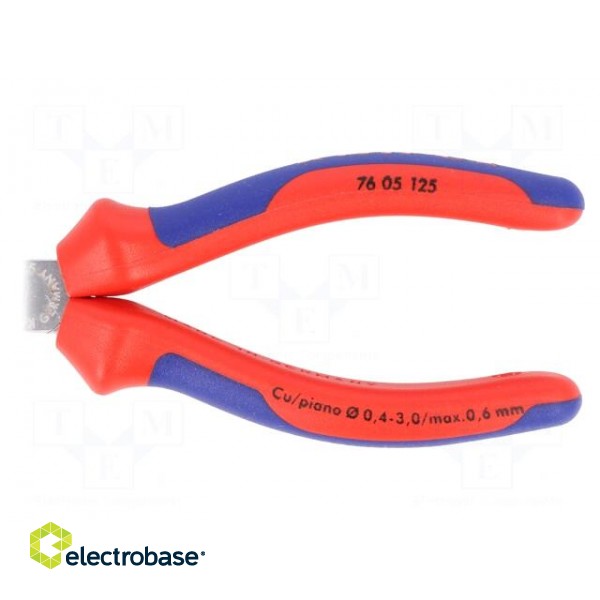 Pliers | side,cutting | ergonomic two-component handles image 2