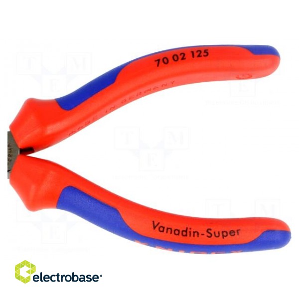 Pliers | side,cutting | ergonomic two-component handles | 125mm image 4