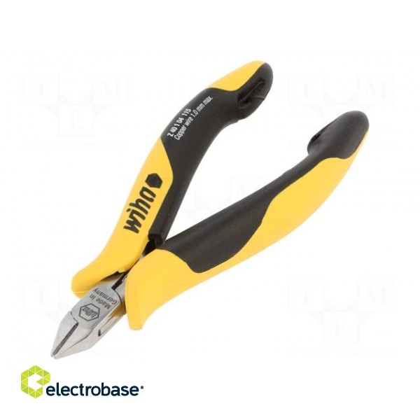 Pliers | side,cutting | ESD | Pliers len: 115mm | Professional ESD image 1