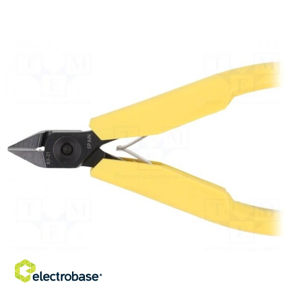 Pliers | side,cutting | ESD | blackened tool | 110mm | with side face image 2