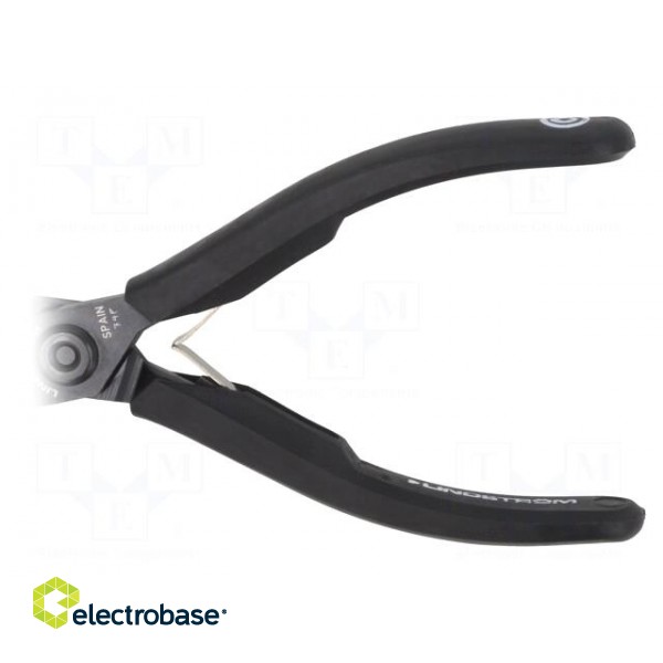 Pliers | side,cutting | ESD | blackened tool | 125mm | with side face image 2