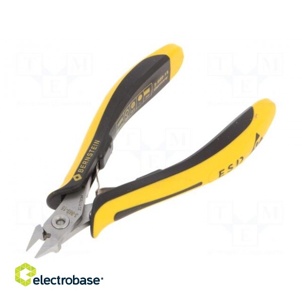 Pliers | side,cutting | ESD | ergonomic handle,return spring | 120mm image 1