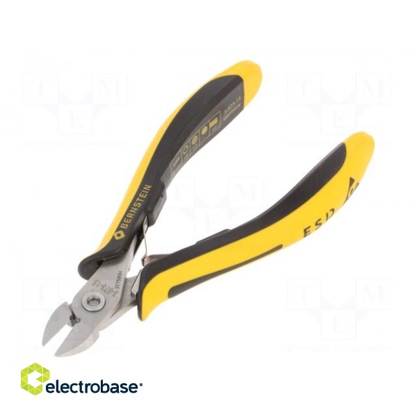 Pliers | side,cutting | ESD | ergonomic handle,return spring | 125mm image 1