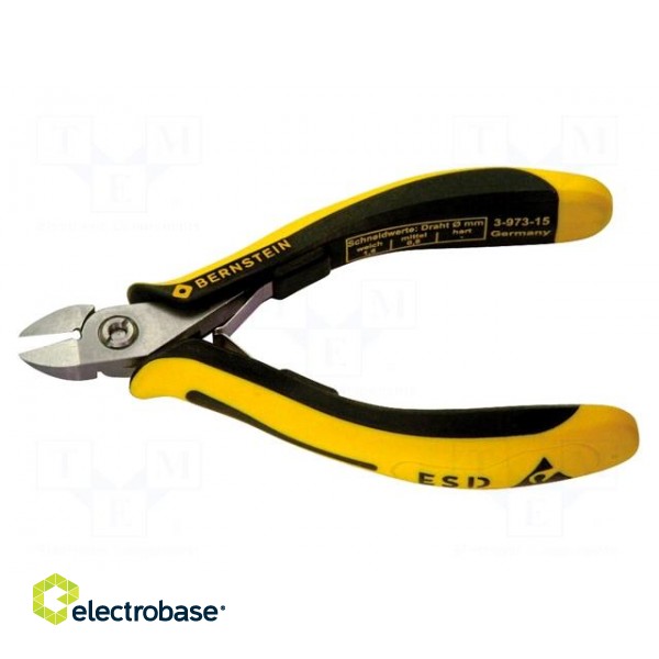Pliers | side,cutting | ESD | ergonomic handle,return spring | 125mm image 4