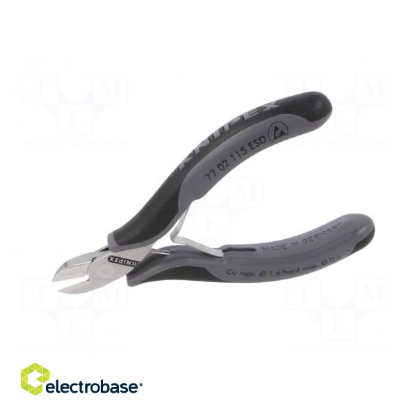 Pliers | side,cutting | ESD | two-component handle grips | 115mm image 6