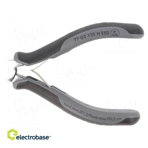 Pliers | side,cutting | ESD | two-component handle grips | 135mm image 4