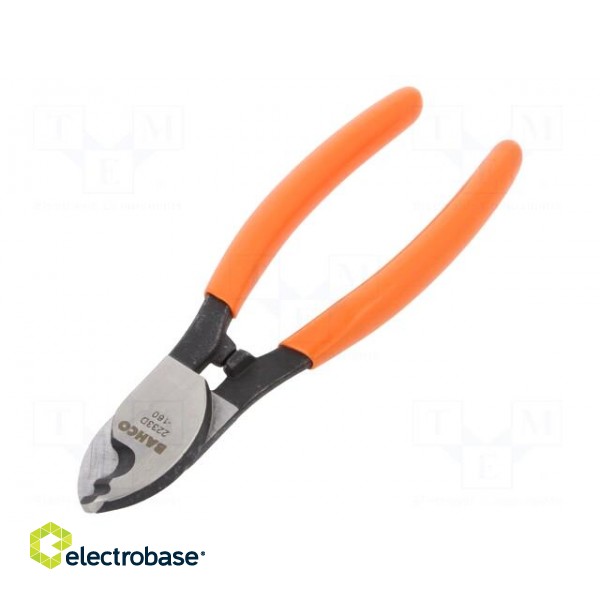 Pliers | side,cutting | forged,PVC coated handles image 1