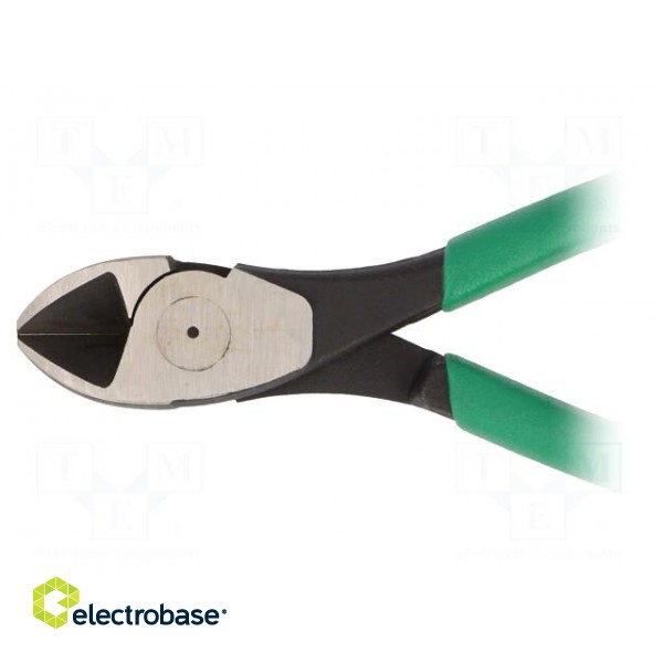 Pliers | side,cutting | handles with plastic grips | 140mm image 2