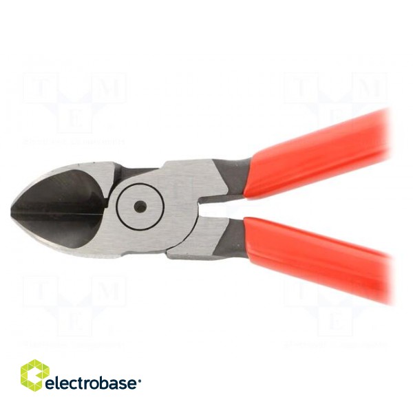 Pliers | side,cutting | plastic handle | Pliers len: 140mm image 3