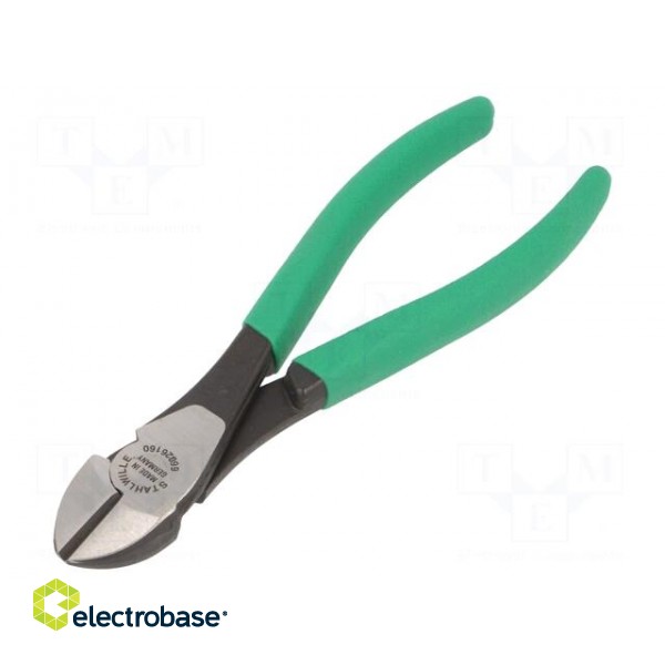 Pliers | side,cutting | handles with plastic grips | 160mm paveikslėlis 1