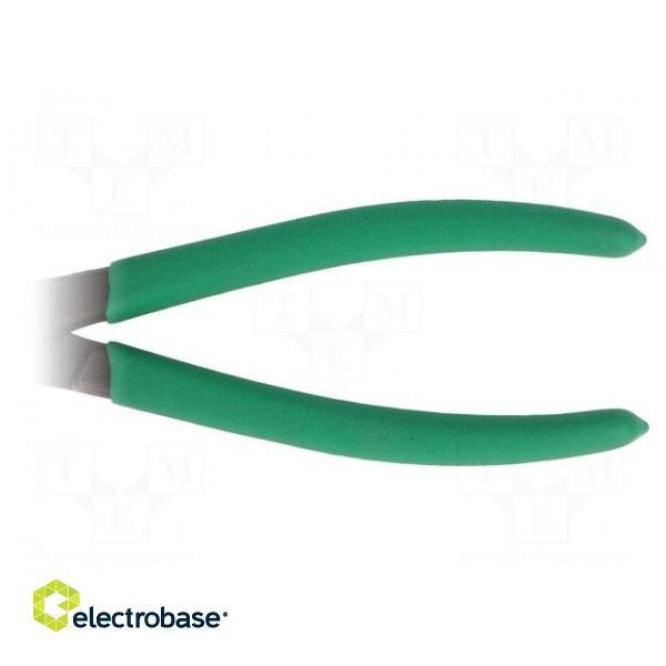 Pliers | side,cutting | handles with plastic grips | 180mm image 2