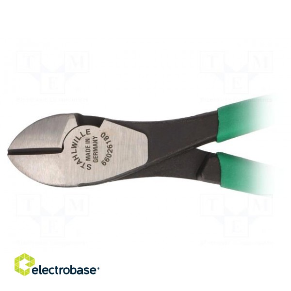 Pliers | side,cutting | handles with plastic grips | 180mm image 4