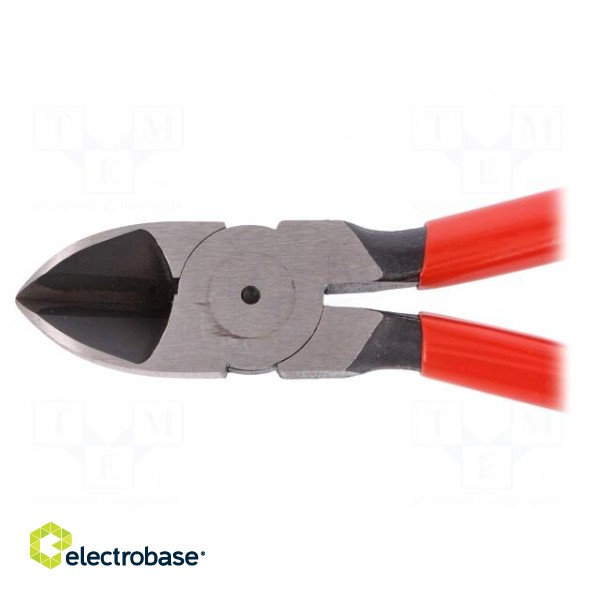 Pliers | side,cutting | plastic handle | Pliers len: 180mm image 3