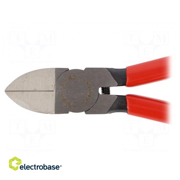 Pliers | side,cutting | plastic handle | Pliers len: 180mm image 2