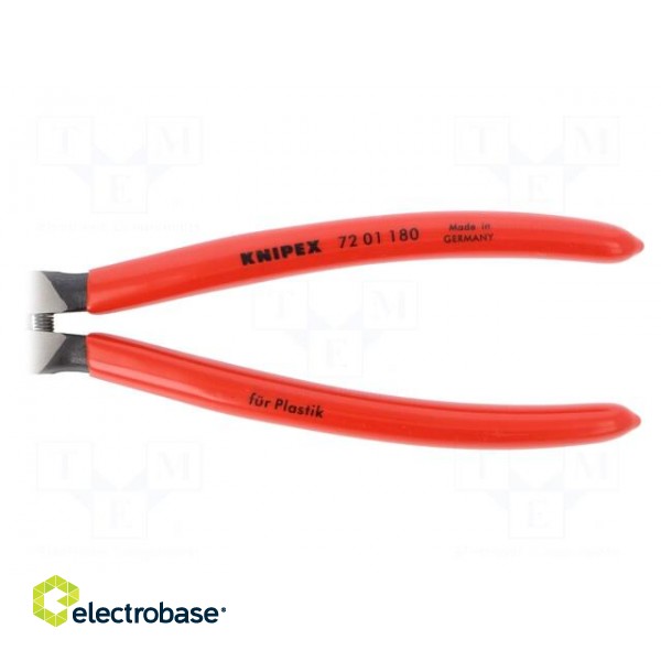Pliers | side,cutting | plastic handle | Pliers len: 180mm image 4
