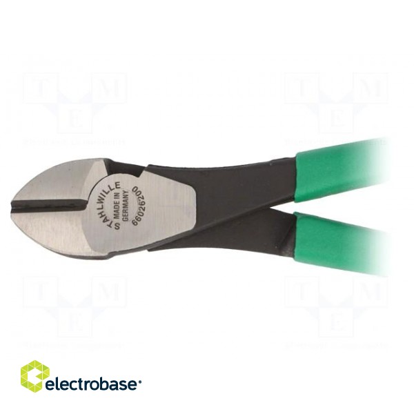 Pliers | side,cutting | handles with plastic grips | 200mm image 3