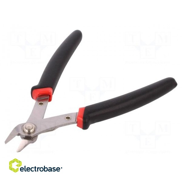 Pliers | side,cutting | handles with plastic grips,return spring image 1