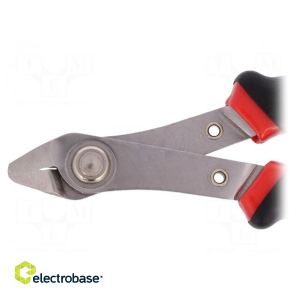 Pliers | side,cutting | handles with plastic grips,return spring image 4