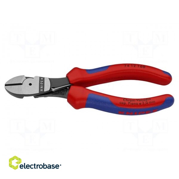 Pliers | side,cutting | high leverage | 160mm