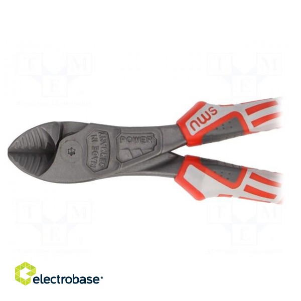 Pliers | side,cutting | high leverage | 180mm | with side face image 4