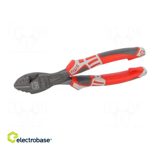 Pliers | side,cutting | high leverage | 180mm | with side face image 6