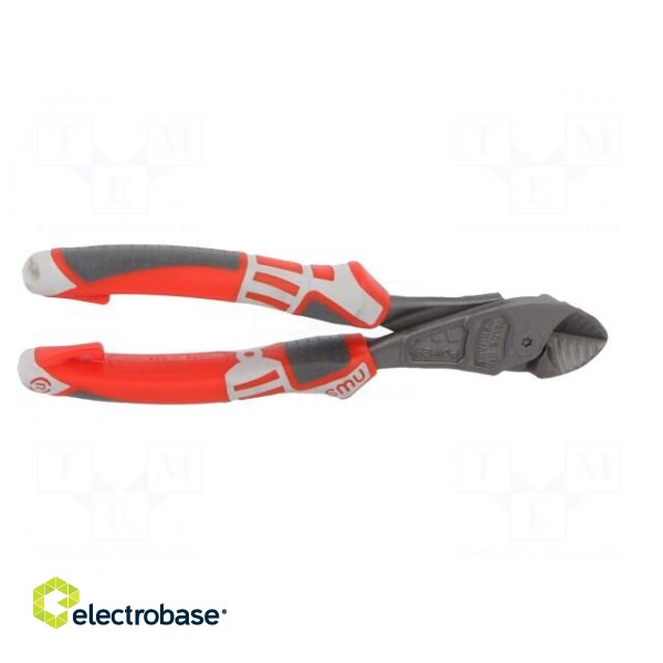 Pliers | side,cutting | high leverage | 180mm | with side face image 10