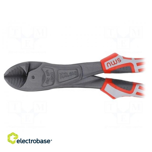 Pliers | side,cutting | high leverage | 240mm | with side face фото 3