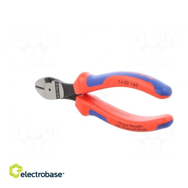 Pliers | side,cutting | handles with plastic grips | 160mm image 7