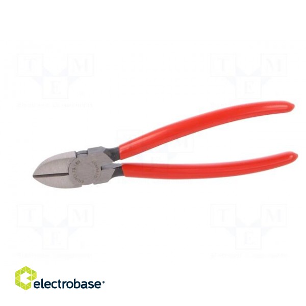 Pliers | side,cutting | plastic handle | Pliers len: 180mm image 6