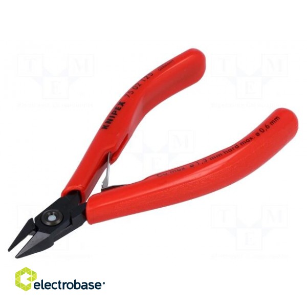 Pliers | side,cutting | return spring | 125mm | with side face image 1