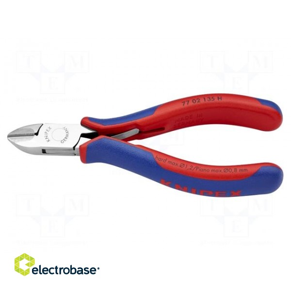 Pliers | side,cutting | two-component handle grips | 135mm