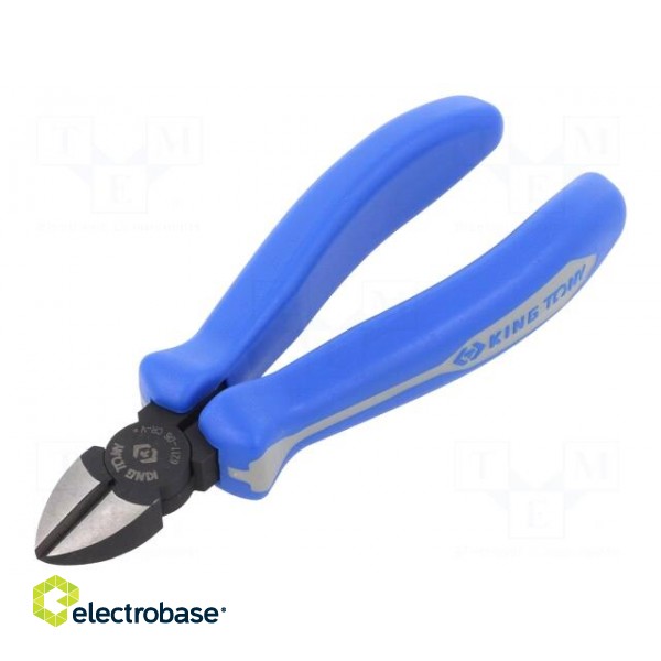 Pliers | side,cutting | two-component handle grips | 163mm image 1