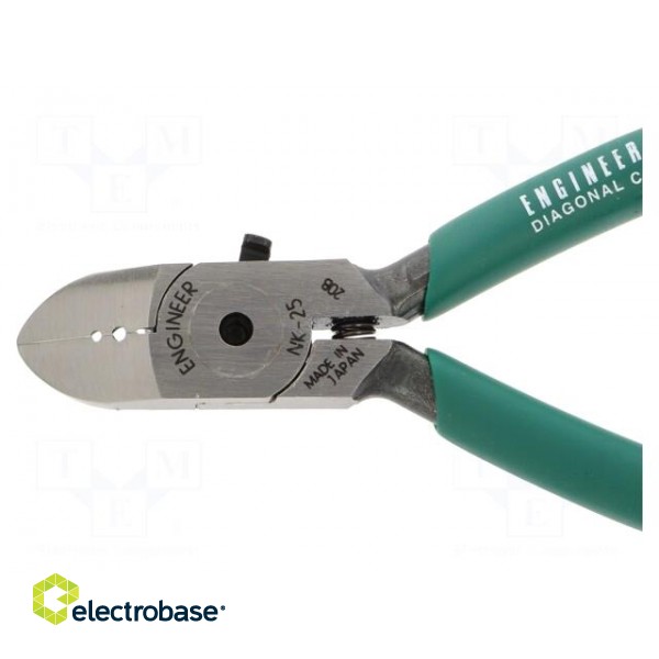 Pliers | side,cutting | with side face | 153mm image 3
