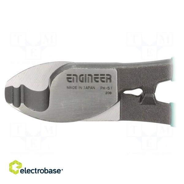 Pliers | side,cutting | without chamfer | 212mm image 2