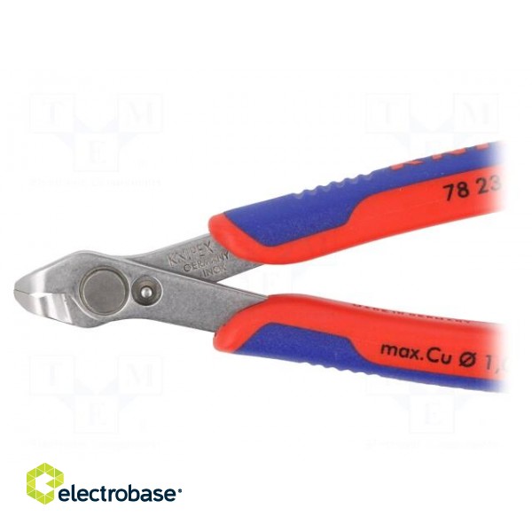 Pliers | side,cutting,curved,precision | Pliers len: 125mm image 7