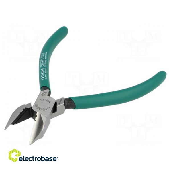 Pliers | side,cutting,for wire stripping | 125mm | without chamfer image 1